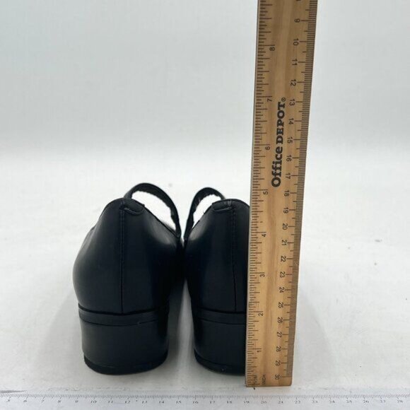 YDN Women Retro Round Toe Low Heel Mary Janes Pumps Chic Comfort Slip On Walking - Picture 5 of 8